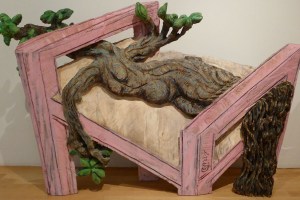 houtenbed