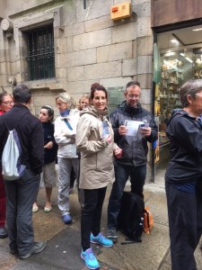 wachten in de rij voor je credential